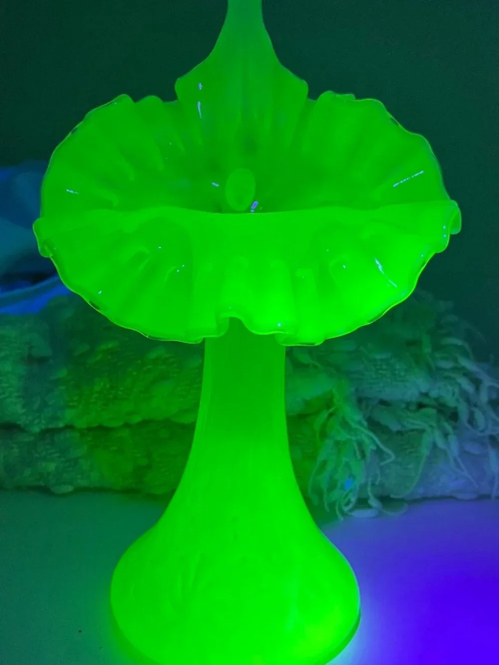 Fenton Yellow Vaseline Uranium 